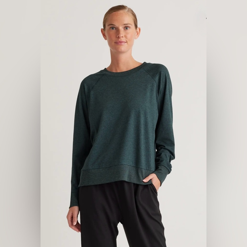 Quince Dark Green Sweatshirt